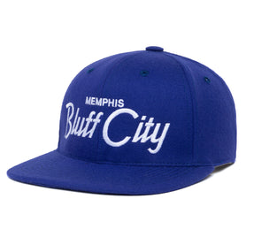 Bluff City wool baseball cap
