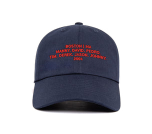 Boston 2004 Name Dad wool baseball cap