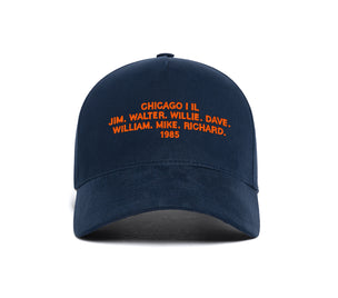 Chicago 1985 Name 5-Panel wool baseball cap