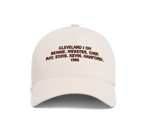 Cleveland 1986 Name 5-Panel wool baseball cap