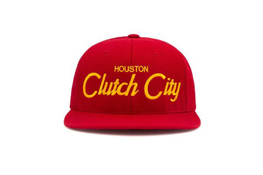 Clutch City wool baseball cap