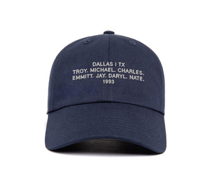 Dallas 1993 Name Dad wool baseball cap