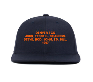 Denver 1997 Name wool baseball cap