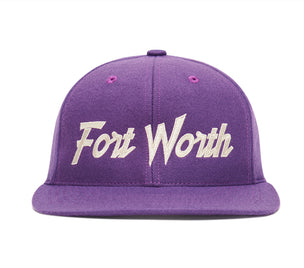 Fort Worth wool baseball cap