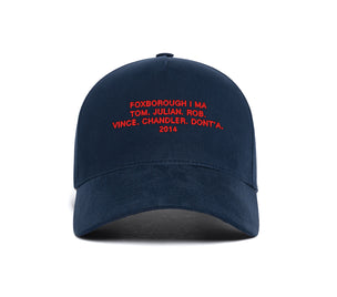 Foxborough 2014 Name 5-Panel wool baseball cap