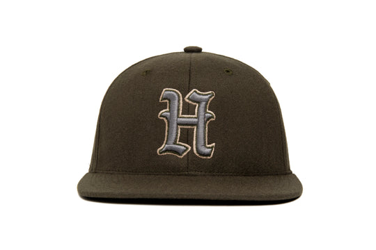Ligature “H” 3D wool baseball cap