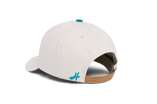 H Brushed Twill 5-Panel wool baseball cap