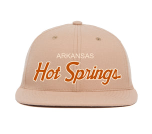 Hot Springs wool baseball cap