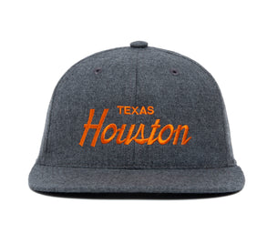 Houston wool baseball cap