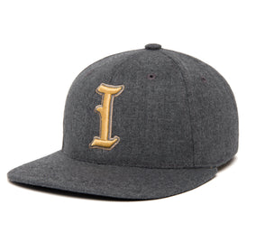 Ligature “I” 3D wool baseball cap
