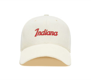 Indiana Chain Snapback Curved wool baseball cap