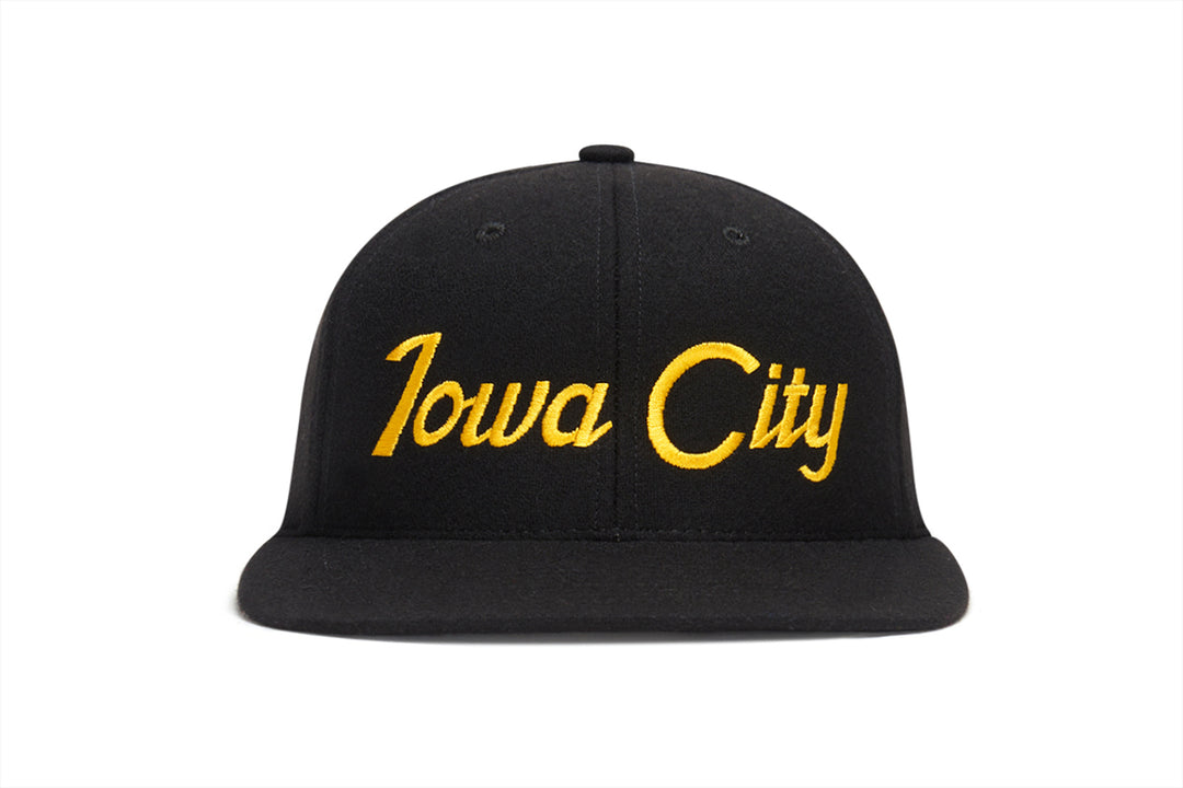 Iowa City wool baseball cap