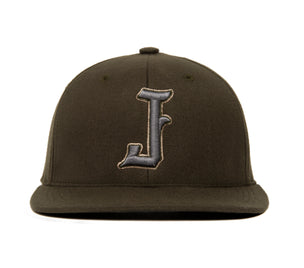 Ligature “J” 3D wool baseball cap