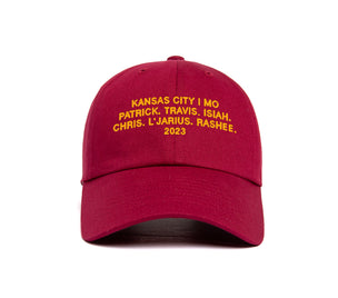 Kansas City 2023 Name Dad wool baseball cap