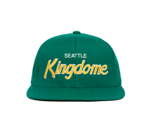 Kingdome wool baseball cap