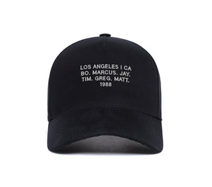 Los Angeles 1988 Name 5-Panel II wool baseball cap