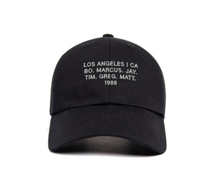 Los Angeles 1988 Name Dad II wool baseball cap