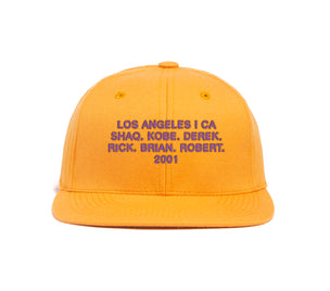Los Angeles 2001 Name wool baseball cap
