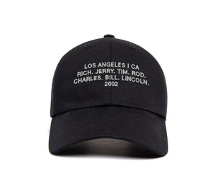 Los Angeles 2002 Name Dad wool baseball cap