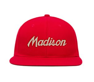 Madison Chain Fitted wool baseball cap