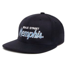 Memphis wool baseball cap