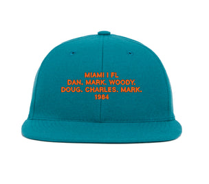 Miami 1984 Name wool baseball cap