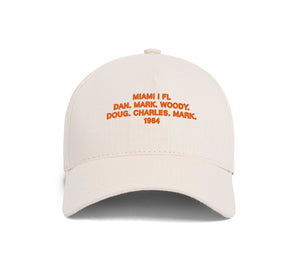 Miami 1984 Name 5-Panel wool baseball cap