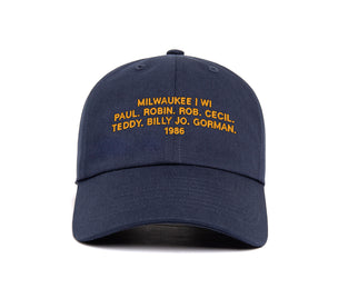 Milwaukee 1986 Name Dad wool baseball cap