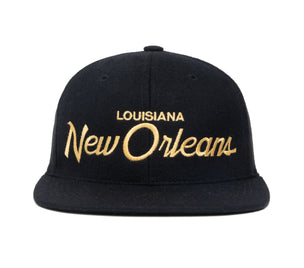 New Orleans wool baseball cap