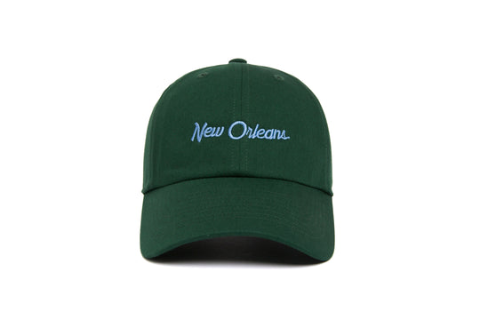 New Orleans Microscript Dad wool baseball cap