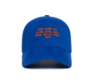 New York 1973 Name 5-Panel wool baseball cap