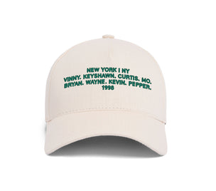 New York 1998 Name 5-Panel wool baseball cap