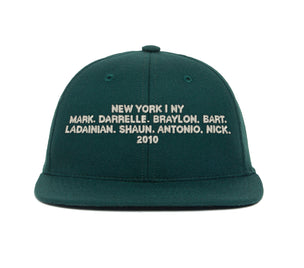 New York 2010 Name wool baseball cap