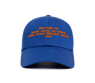 New York 2023 Name Dad wool baseball cap