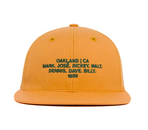 Oakland 1989 Name II wool baseball cap