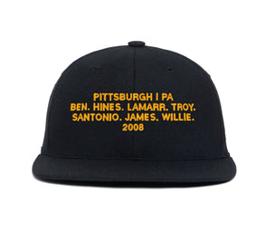Pittsburgh 2008 Name wool baseball cap