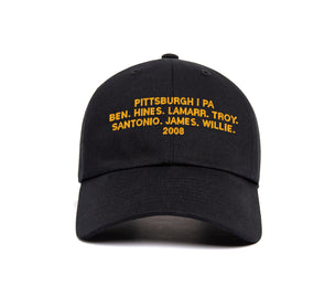 Pittsburgh 2008 Name Dad wool baseball cap