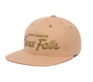 Sioux Falls wool baseball cap
