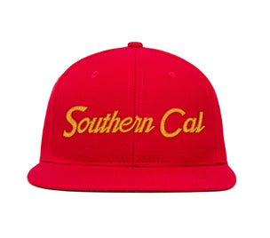 Southern Cal Chain Fitted wool baseball cap