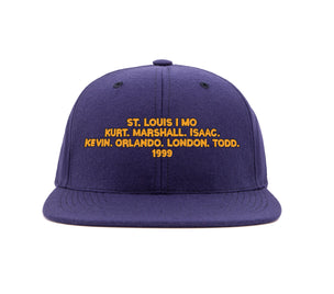 St Louis 1999 Name wool baseball cap
