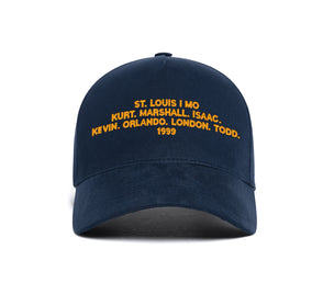 St Louis 1999 Name 5-Panel wool baseball cap
