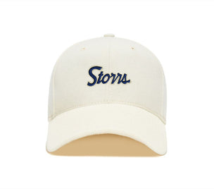 Storrs Chain Snapback Curved wool baseball cap