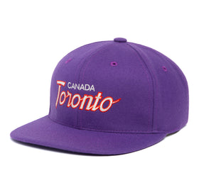 Toronto wool baseball cap