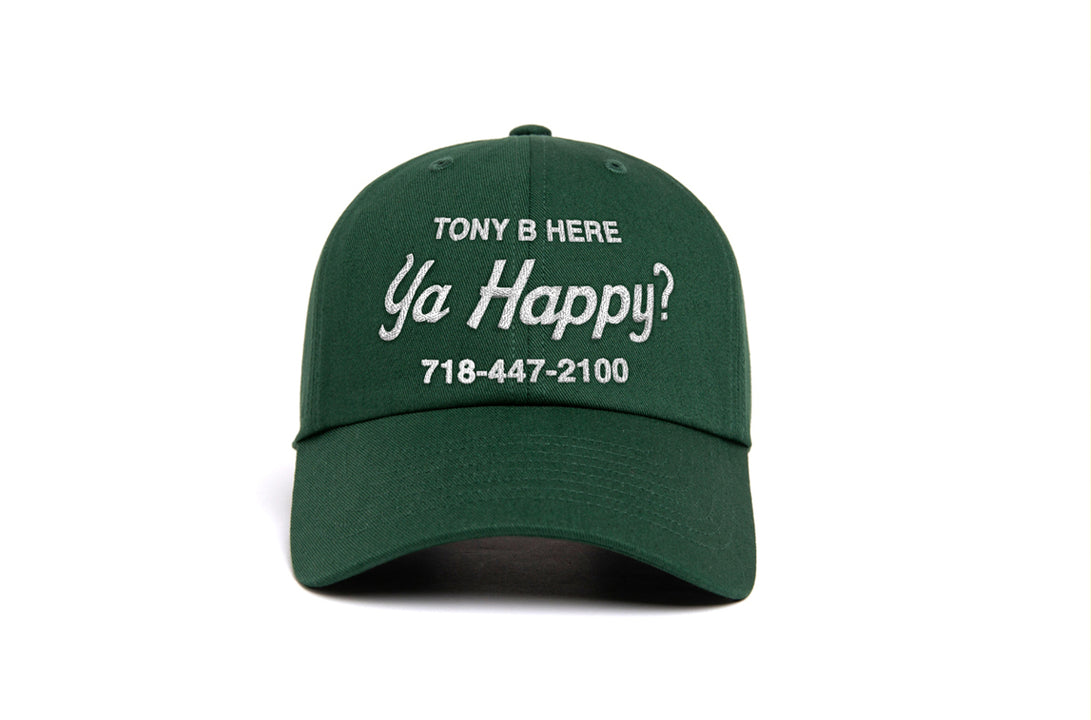 Ya Happy? Chain Dad wool baseball cap