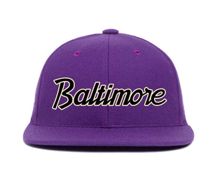 Baltimore II wool baseball cap