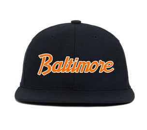 Baltimore III wool baseball cap