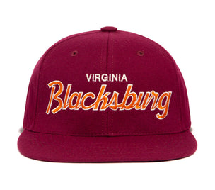 Blacksburg wool baseball cap