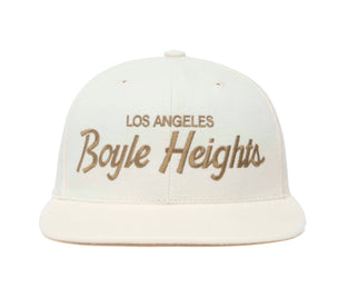 Boyle Heights wool baseball cap