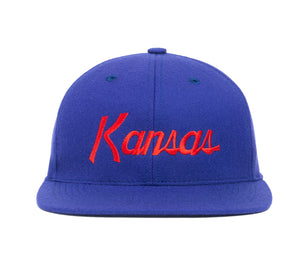 Kansas wool baseball cap