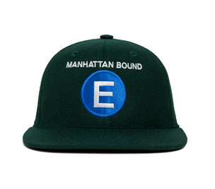 Manhattan Bound wool baseball cap